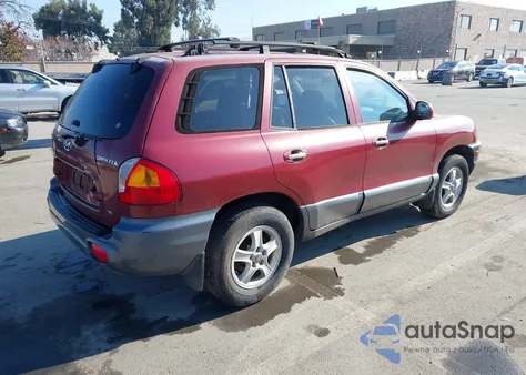 2001 Hyundai Santa Fe 2.7L V6 Gls/2.7L V6 Lx z USA, uszkodzony, nr VIN KM8SC83D41U080101